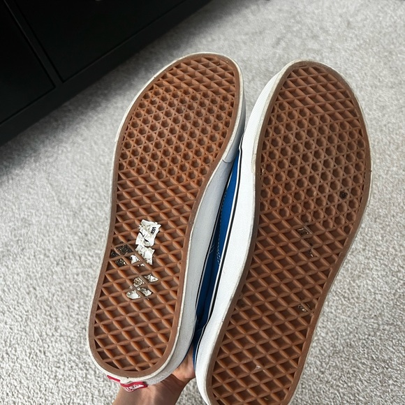 Men’s Blue Vans - Picture 3 of 5